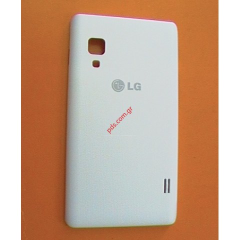 Γνήσιο καπάκι μπαταρίας LG Optimus L5 II E450 White σε λευκό χρώμα