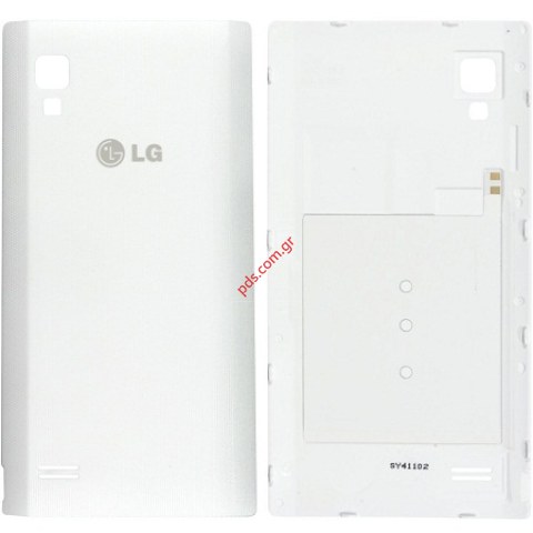 Original battery cover Optimus L9 P760 in white color Original battery cover Optimus L9 P760 in white color