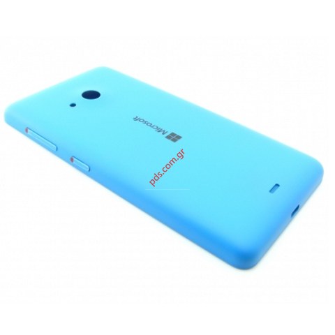 Γνήσιο καπάκι μπαταρίας Microsoft Lumia 535 Cyan σε μπλέ χρώμα