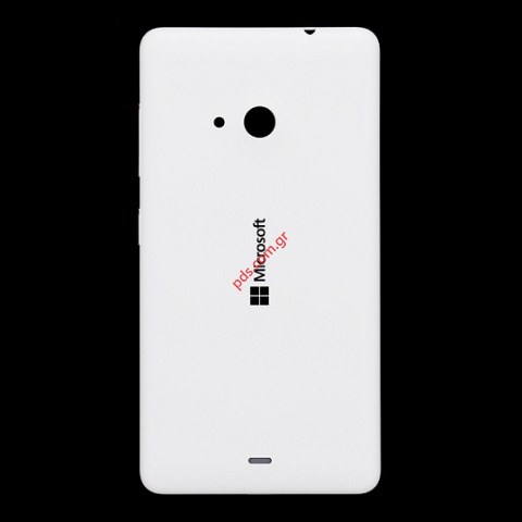 Γνήσιο καπάκι μπαταρίας Microsoft Lumia 535 White σε λευκό χρώμα Γνήσιο καπάκι μπαταρίας Microsoft Lumia 535 White σε λευκό χρώμα