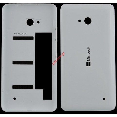 Γνήσιο καπάκι μπαταρίας Microsoft Lumia 640 White σε λευκό χρώμα