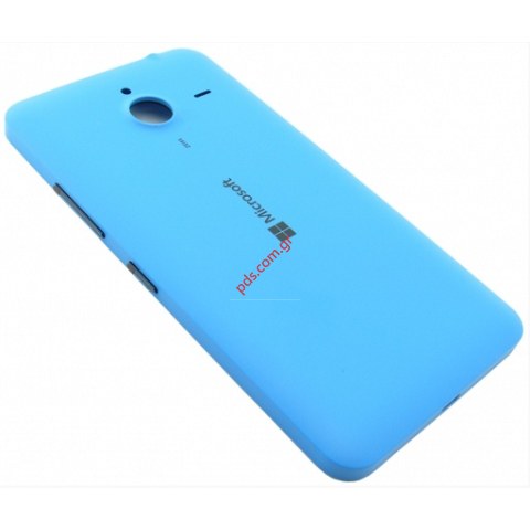 Γνήσιο καπάκι μπαταρίας Microsoft Lumia 640 XL Cyan σε μπλέ χρώμα