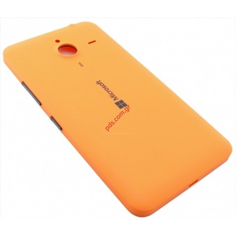 Γνήσιο καπάκι μπαταρίας Microsoft Lumia 640 XL Orange σε πορτοκαλί χρώμα (ΕΞΑΝΤΛΗΘΗΚΑΝ)
