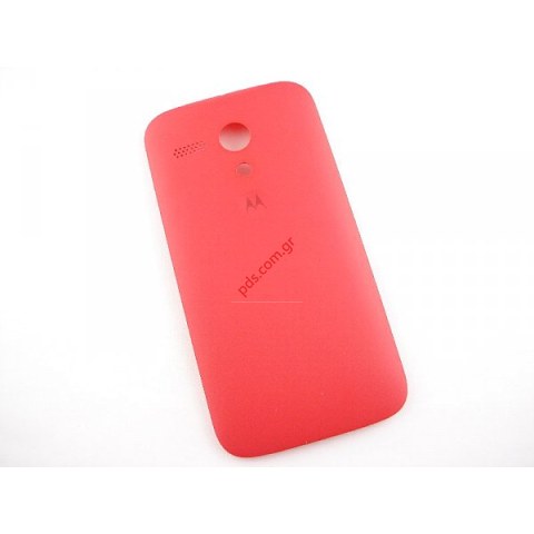 Γνήσιο καπάκι μπαταρίας Motorola G XT1032 Red σε κόκκινο χρώμα Γνήσιο καπάκι μπαταρίας Motorola G XT1032 Red σε κόκκινο χρώμα
