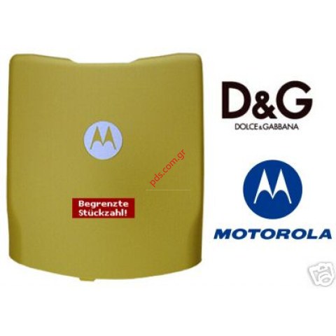 Original battery cover MOTOROLA V3i Gold Golce & Gabbana