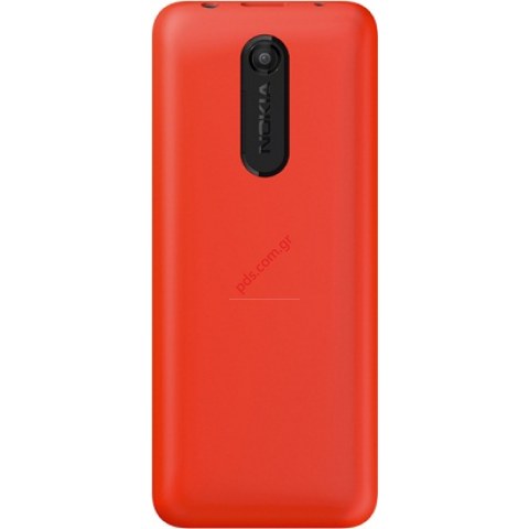 Γνήσιο καπάκι μπαταρίας Nokia 108 Red σε κόκκινο χρώμα