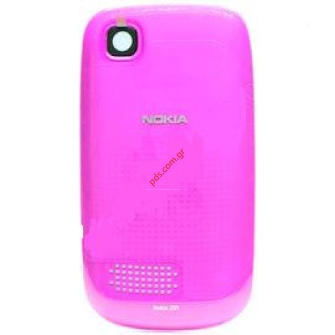 Γνήσιο καπάκι μπαταρίας Nokia 201 σε Ροζ χρώμα Γνήσιο καπάκι μπαταρίας Nokia 201 σε Ροζ χρώμα