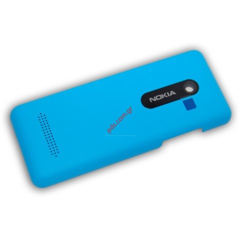 Γνήσιο καπάκι μπαταρίας Nokia 206 μπλέ (blue) DUAL SIM