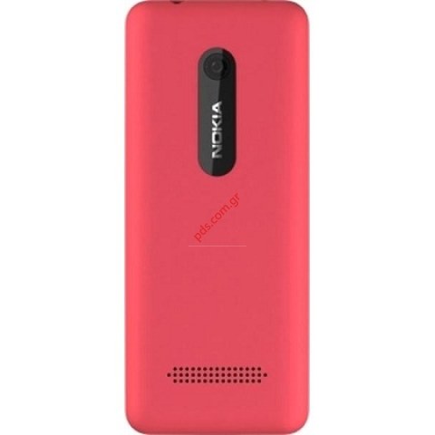 Γνήσιο καπάκι μπαταρίας Nokia 206 Pink (1 SIM) ρόζ
