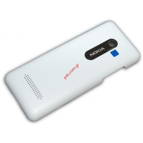 Γνήσιο καπάκι μπαταρίας Nokia 206 White Λευκό (Dual Sim)