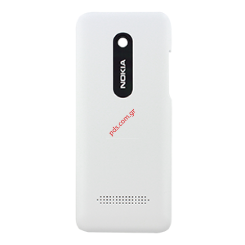Γνήσιο καπάκι μπαταρίας Nokia 206 White Λευκό (Dual Sim)