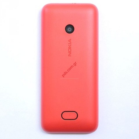 Original battery cover Nokia 208 Red  Original battery cover Nokia 208 Red