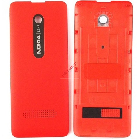 Original battery cover Nokia 301 Red  Original battery cover Nokia 301 Red