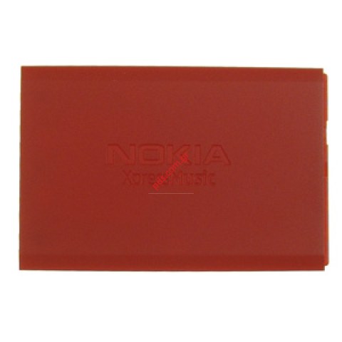 Original battery cover for Nokia 5700 Red Original battery cover for Nokia 5700 Red