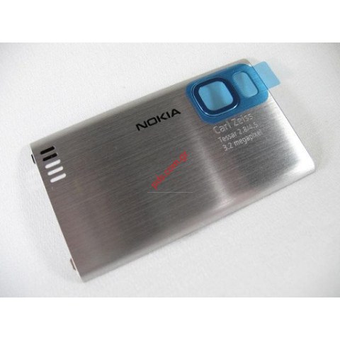 Γνήσιο καπάκι μπαταρίας Nokia 6500 Slide Brushed silver Γνήσιο καπάκι μπαταρίας Nokia 6500 Slide Brushed silver