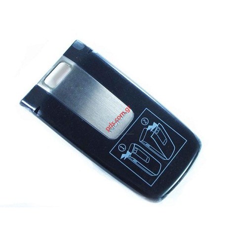 Γνήσιο καπάκι μπαταρίας Nokia 6600 Fold black grey σε μαύρο χρώμα 