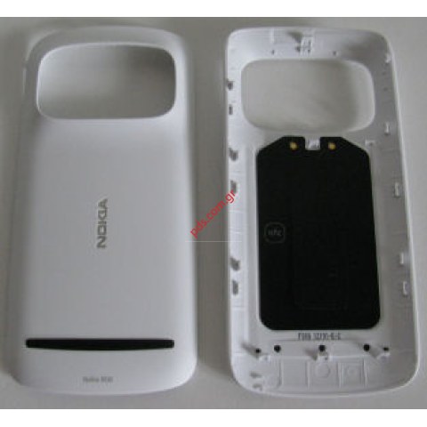 Γνήσιο καπάκι μπαταρίας Nokia 808 Pure View σε λευκό χρώμα  Γνήσιο καπάκι μπαταρίας Nokia 808 Pure View σε λευκό χρώμα
