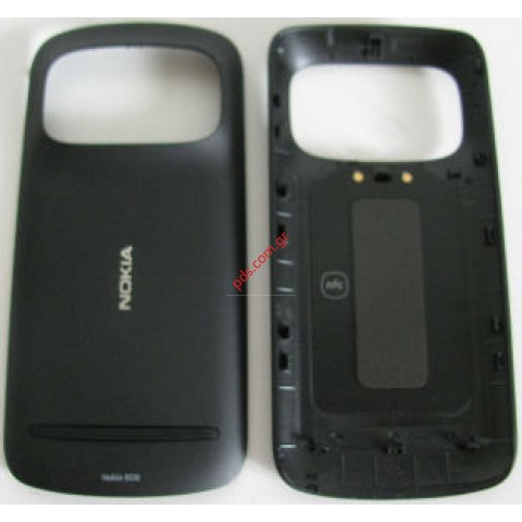 Γνήσιο καπάκι μπαταρίας Nokia 808 Pure View σε μαύρο χρώμα  Γνήσιο καπάκι μπαταρίας Nokia 808 Pure View σε μαύρο χρώμα