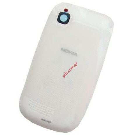 Original battery cover Nokia Asha 200 White  Original battery cover Nokia Asha 200 White