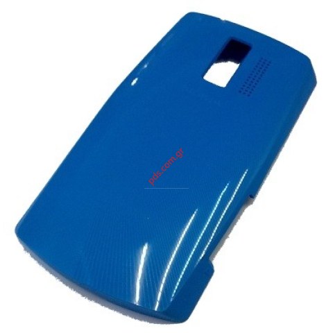Γνήσιο καπάκι μπαταρίας Nokia Asha 205 Blue (DUAL 2 SIM) σε μπλέ χρώμα.