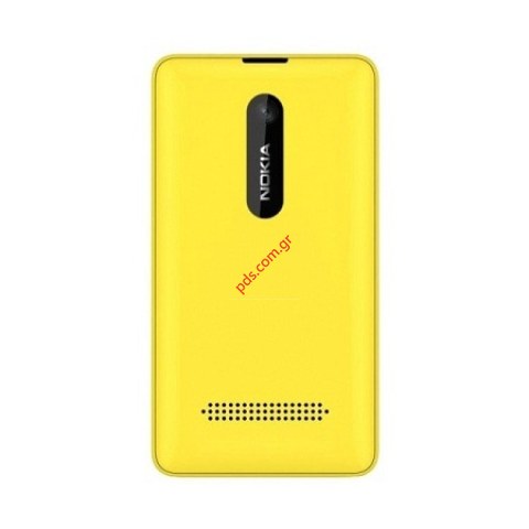 Γνήσιο καπάκι μπαταρίας Nokia Asha 210 Yellow κίτρινο (1&2 SIM)