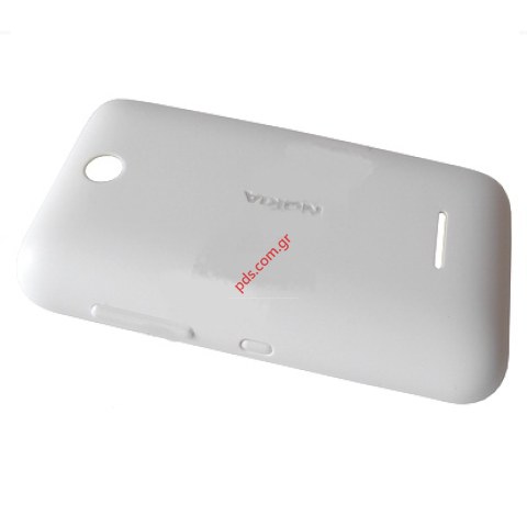 Γνήσιο καπάκι μπαταρίας Nokia Asha 230 White σε λευκό χρώμα
