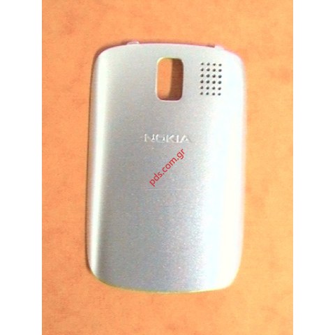 Γνήσιο καπάκι μπαταρίας Nokia Asha 302 Silver (Ασημί)