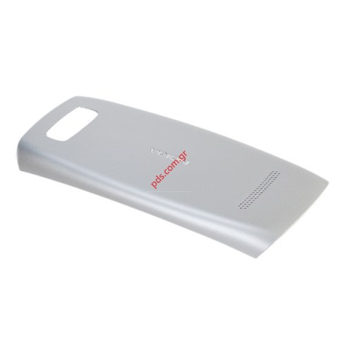 Γνήσιο καπάκι μπαταρίας Nokia Asha 305, 306 Silver White