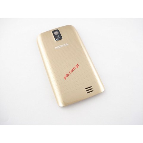 Γνήσιο καπάκι μπαταρίας Nokia Asha 308 σε χρυσό χρώμα (Gold) Γνήσιο καπάκι μπαταρίας Nokia Asha 308 σε χρυσό χρώμα (Gold)