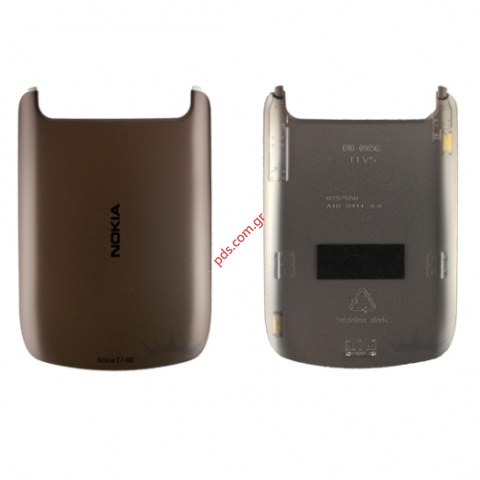 Γνήσιο καπάκι μπαταρίας Nokia C7-00 Aubergine Mahogany Brown Γνήσιο καπάκι μπαταρίας Nokia C7-00 Aubergine Mahogany Brown