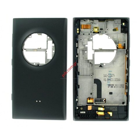Γνήσιο καπάκι μπαταρίας Nokia Lumia 1020 Black σε μαύρο χρώμα