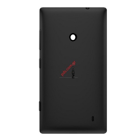 Γνήσιο καπάκι μπαταρίας Nokia Lumia 520 Black σε μαύρο χρώμα 