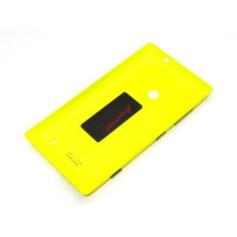 Γνήσιο καπάκι μπαταρίας Nokia Lumia 520 Yellow σε κίτρινο χρώμα 