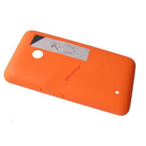 Γνήσιο καπάκι μπαταρίας Nokia Lumia 530 Orange σε πορτοκαλί χρώμα