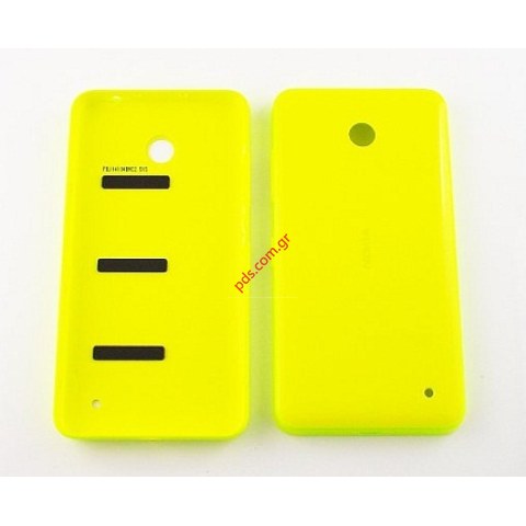 Γνήσιο καπάκι μπαταρίας Nokia Lumia 630 Yellow σε κίτρινο χρώμα