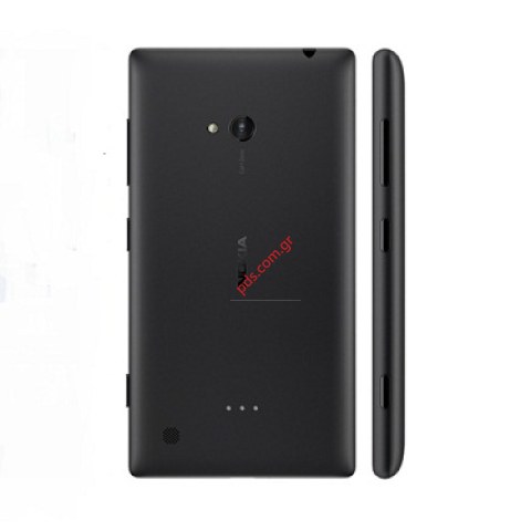 Γνήσιο καπάκι μπαταρίας Nokia Lumia 720 Black σε χρώμα (μαύρο)