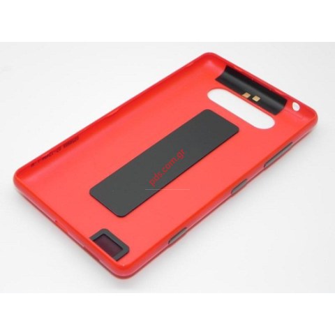 Original Nokia Lumia 820 battery cover red