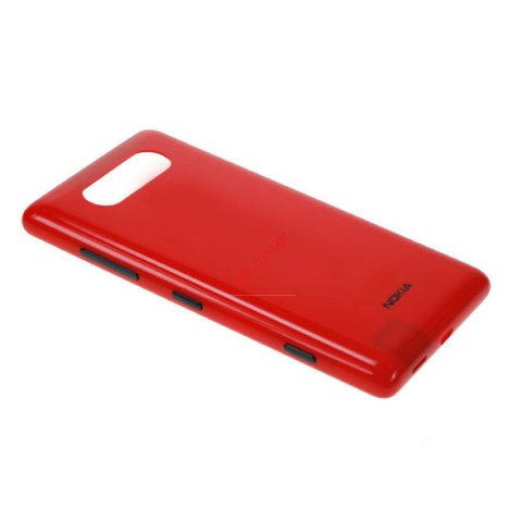 Γνήσιο καπάκι μπαταρίας Nokia Lumia 820 κόκκικο (Red) Γνήσιο καπάκι μπαταρίας Nokia Lumia 820 κόκκικο (Red)
