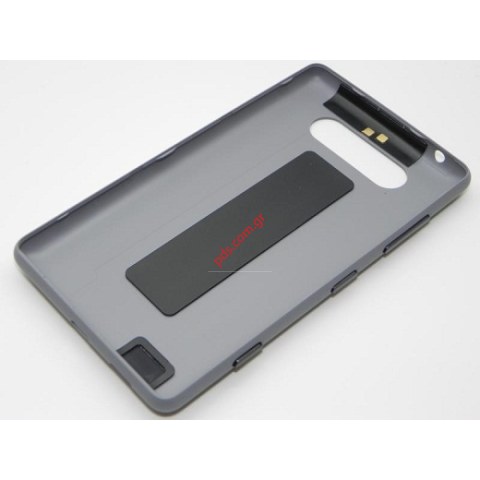 Γνήσιο καπάκι μπαταρίας Nokia Lumia 820 σε γκρί ( Grey ).