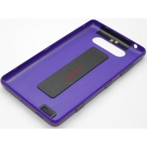 Original Nokia Lumia 820 battery cover Purple.