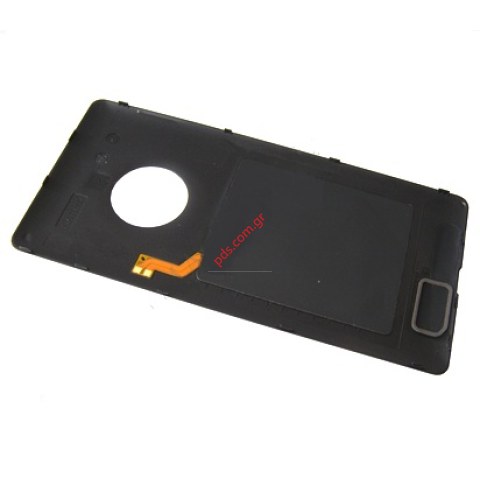 Γνήσιο καπάκι μπαταρίας Nokia Lumia 830 Black σε μαύρο χρώμα