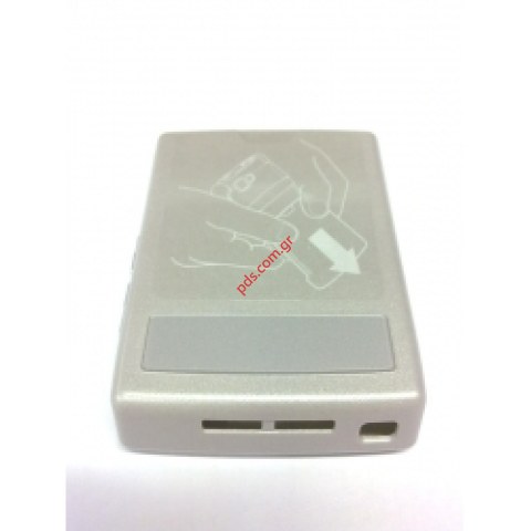 Γνήσιο καπάκι μπαταρίας Nokia N76 σε ασημί λευκό χρώμα (περιλαμβάνει τα πλαινά πλήκτρα) Γνήσιο καπάκι μπαταρίας Nokia N76 σε ασημί λευκό χρώμα (περιλαμβάνει τα πλαινά πλήκτρα)