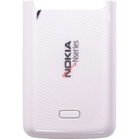 Γνήσιο καπάκι μπαταρίας Nokia N82 White σε λευκό χρώμα Γνήσιο καπάκι μπαταρίας Nokia N82 White σε λευκό χρώμα