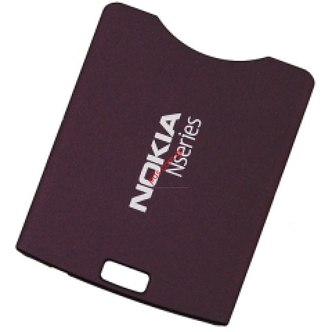 Γνήσιο καπάκι μπαταρίας Nokia N95 Deep plum Nseries (Δαμασκηνί σκούρο μωβ) EOL Γνήσιο καπάκι μπαταρίας Nokia N95 Deep plum Nseries (Δαμασκηνί σκούρο μωβ) EOL