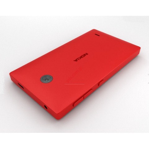Γνήσιο καπάκι μπαταρίας Nokia X A110 Red σε κόκκινο χρώμα