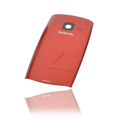 Γνήσιο καπάκι μπαταρίας Nokia X2-01 B Cover κόκκινο (Red)