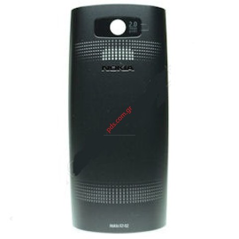 Original battery cover Nokia X2-02 Dark Grey Silver