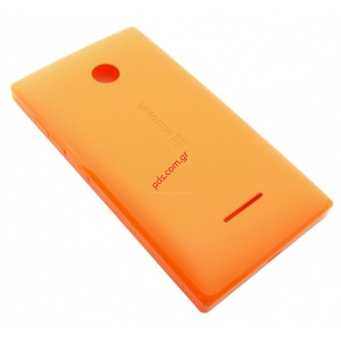 Γνήσιο καπάκι μπαταρίας Orange Microsoft Lumia 532, Lumia 532 Dual SIM σε πορτοκαλί χρώμα.