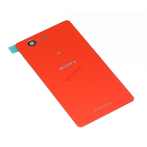 Γνήσιο καπάκι μπαταρίας Orange Sony Xperia Z3 Compact D5803, D5833 σε πορτοκαλί χρώμα