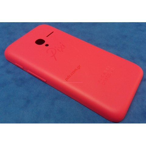 Γνήσιο καπάκι μπαταρίας Pink Alcatel OT Touch Pixi 3 (4.5 inch) Dual SIM σε ροζ χρώμα